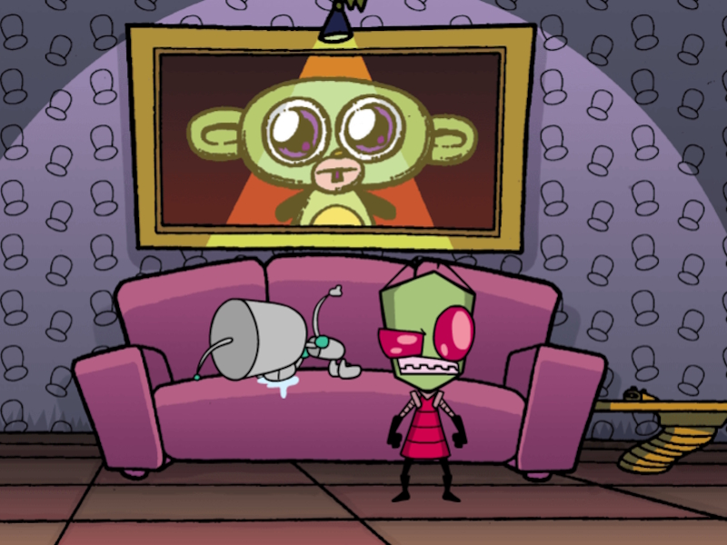 Žaidimas Invader Zim Doom žaidimas internete