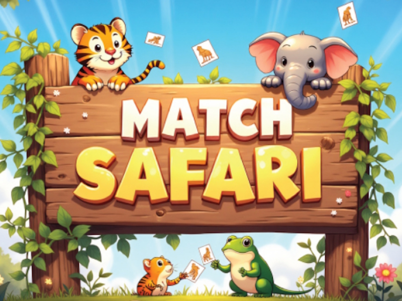 Žaidimas „Safari“ rungtynės internete