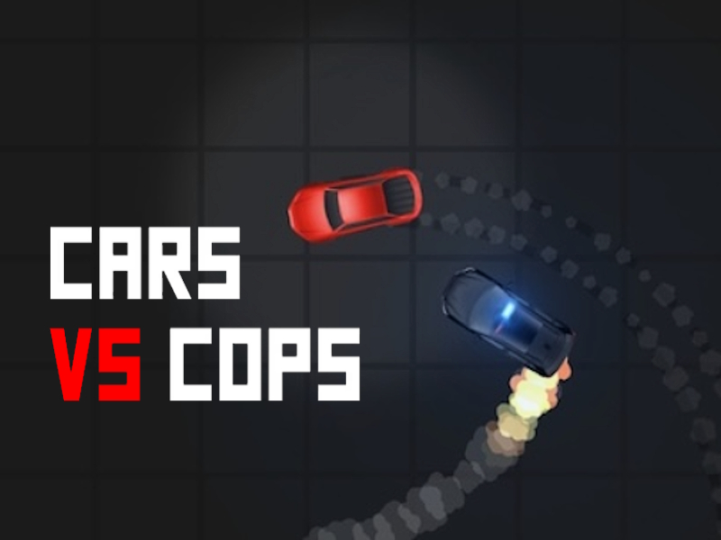 Žaidimas Automobiliai prieš policininkus internete