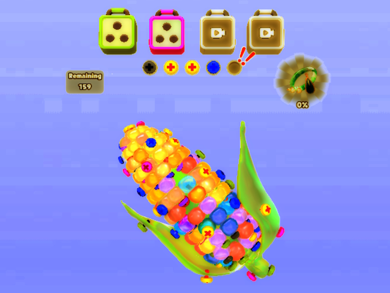 Žaidimas Sraigtinis rūšiavimo galvosūkis: Pin Jam 3D internete