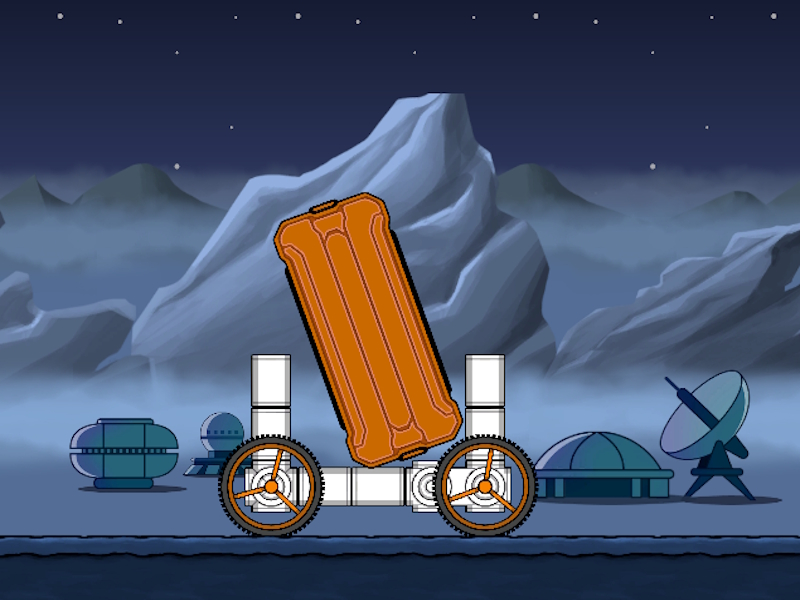 Žaidimas „Space Rovers“ internete