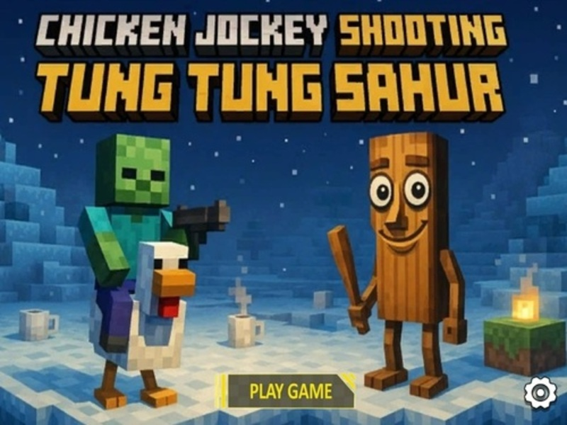 Žaidimas Vištienos žokėjas šaudo Tunung Sahur internete