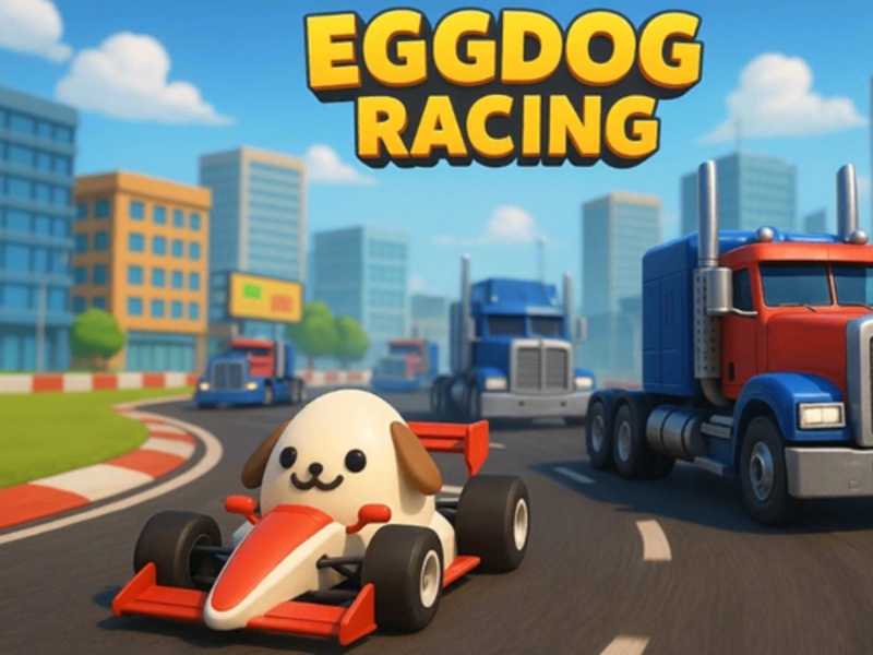Žaidimas „Eggddog Racing“ internete
