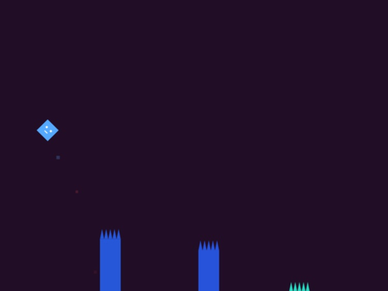 Žaidimas Geometrijos brūkšnys neonas skubėjimas internete