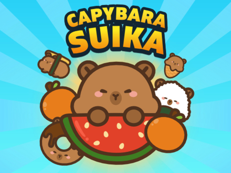 Žaidimas „Capybara Suika“ internete