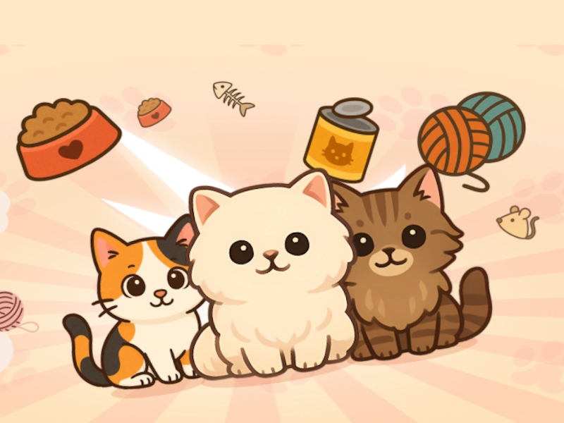 Žaidimas Cat Suika internete