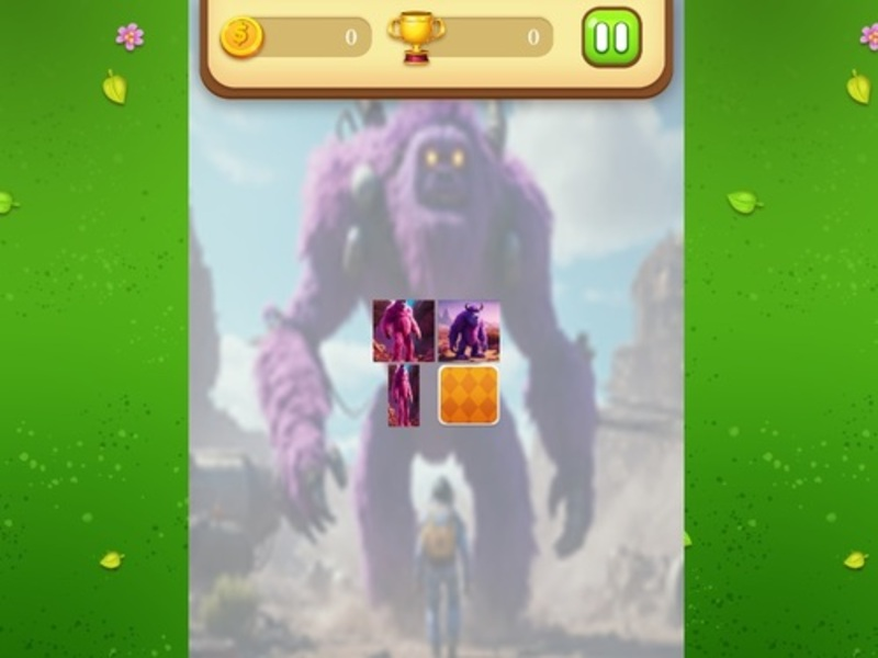 Žaidimas „Yeti“ atminties atitiktis internete