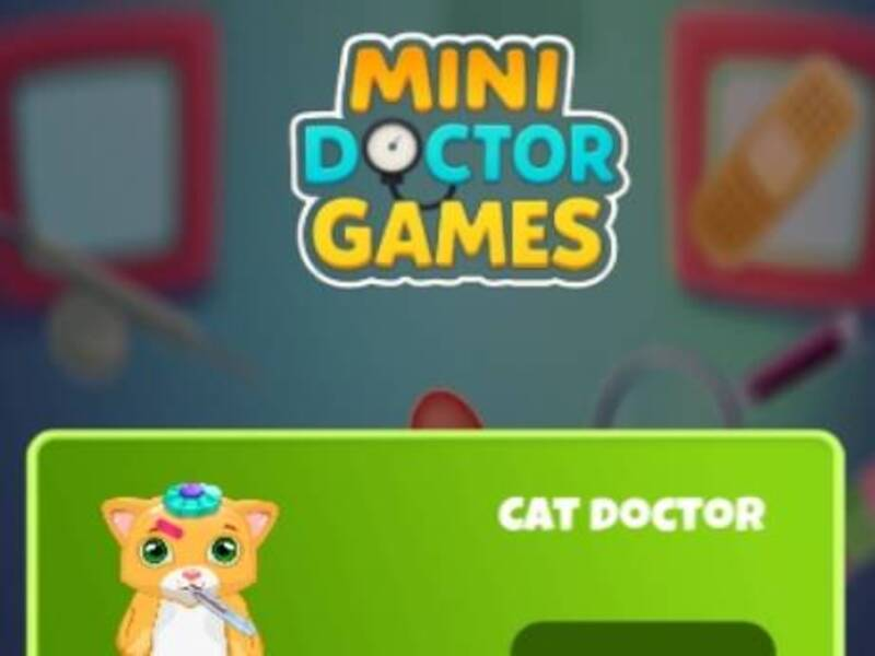 Žaidimas Mini gydytojų žaidimai internete