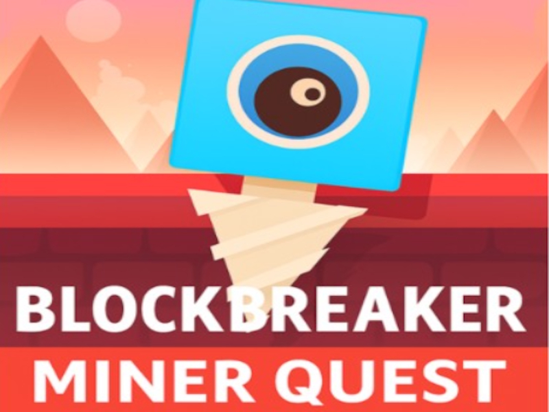 Žaidimas „Block Breaker“: „Miner Quest“ internete