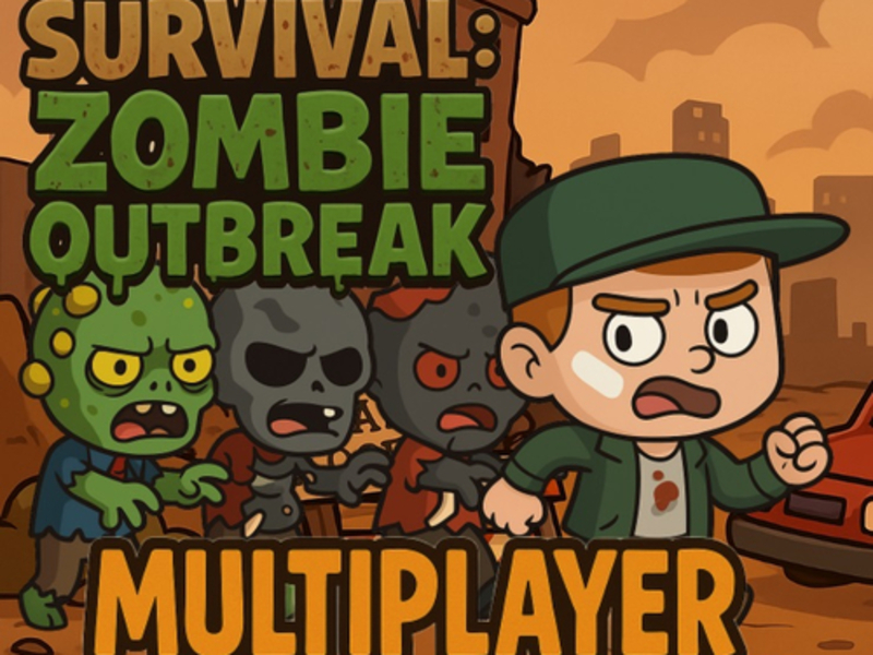 Žaidimas Išgyvenimo zombių protrūkio kelių žaidėjų internete