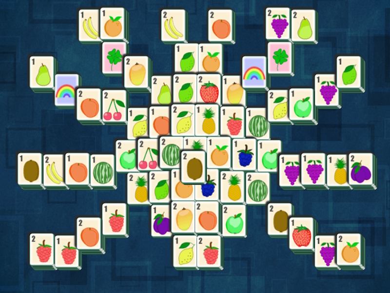 Žaidimas Mėlynas Mahjong HD internete