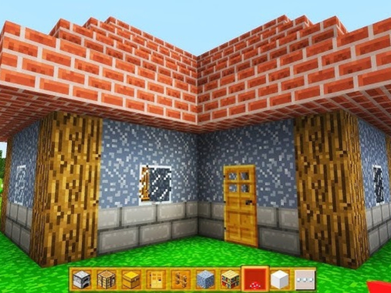 Žaidimas Craft Block Pasaulio pastatas internete