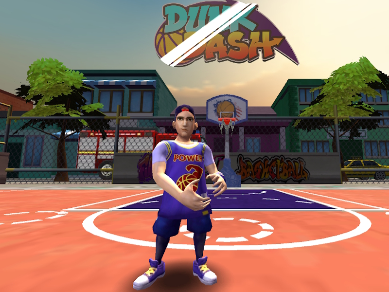 Žaidimas Dunk brūkšnys internete