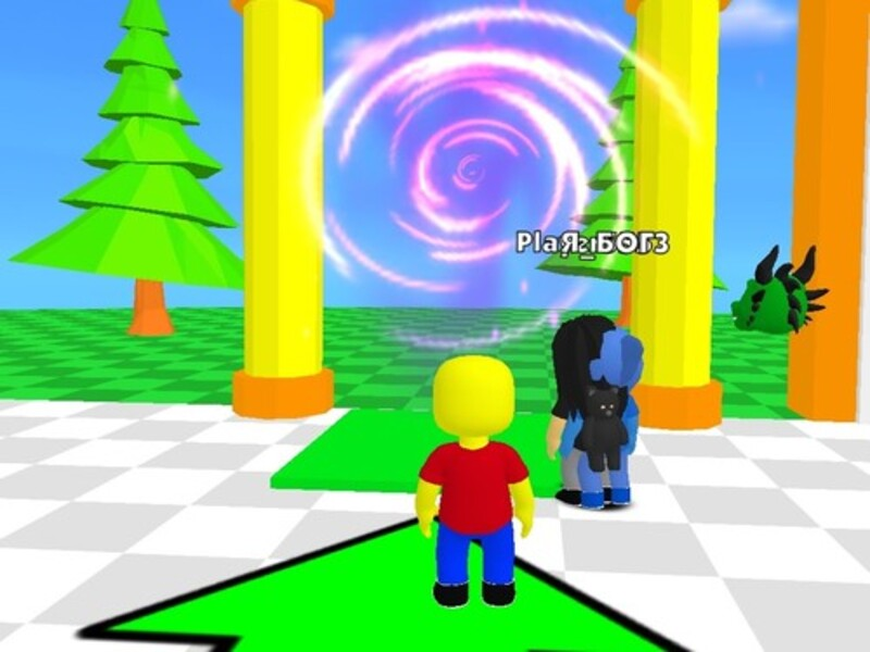 Žaidimas „Roblox“: grindys yra lavos iššūkis internete