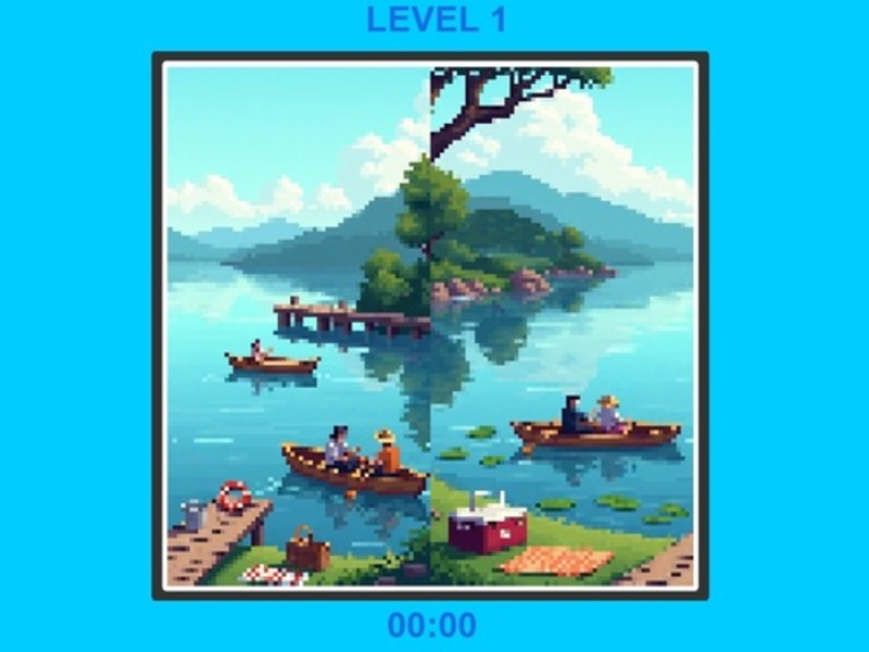 Žaidimas „Pixel“ skaidrių galvosūkis internete