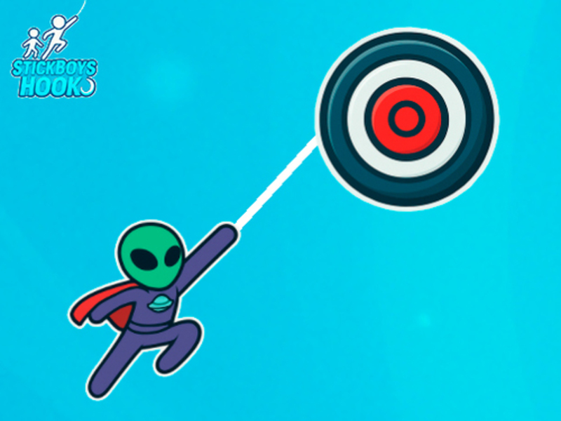 Žaidimas „Stickboys Hook“ internete