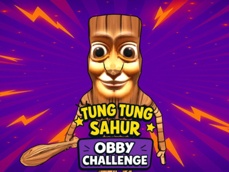 Žaidimas Tung Tung Sahur: „Obby Challenge“ internete