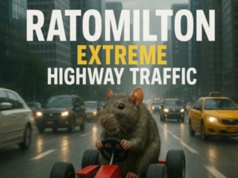 Žaidimas „Ratomilton Extreme“ greitkelių eismas internete