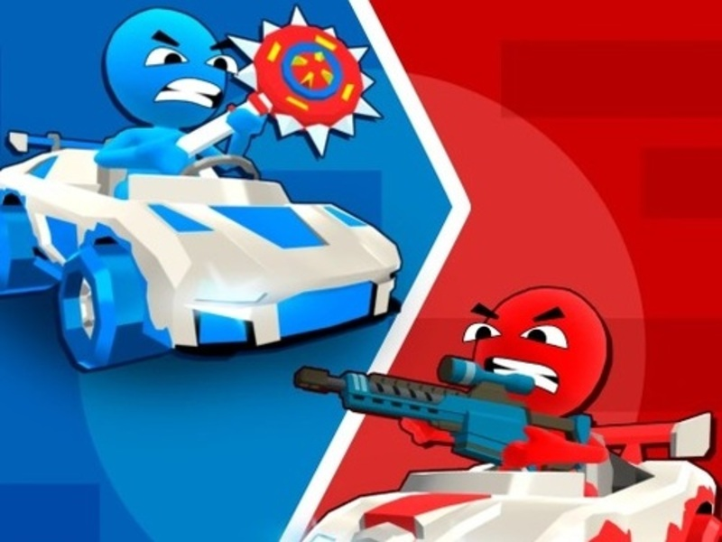 Žaidimas „Stickman Battle 1-4“ žaidėjai internete