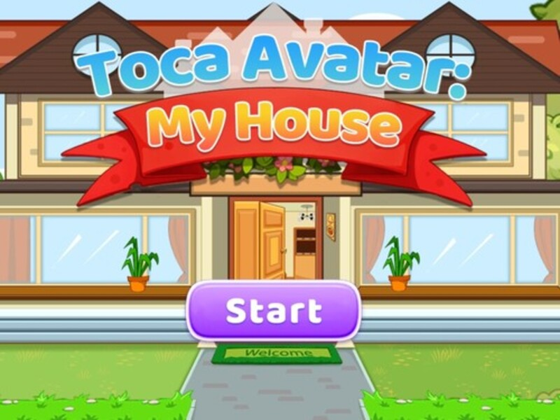 Žaidimas TOCA avataras: mano namai internete